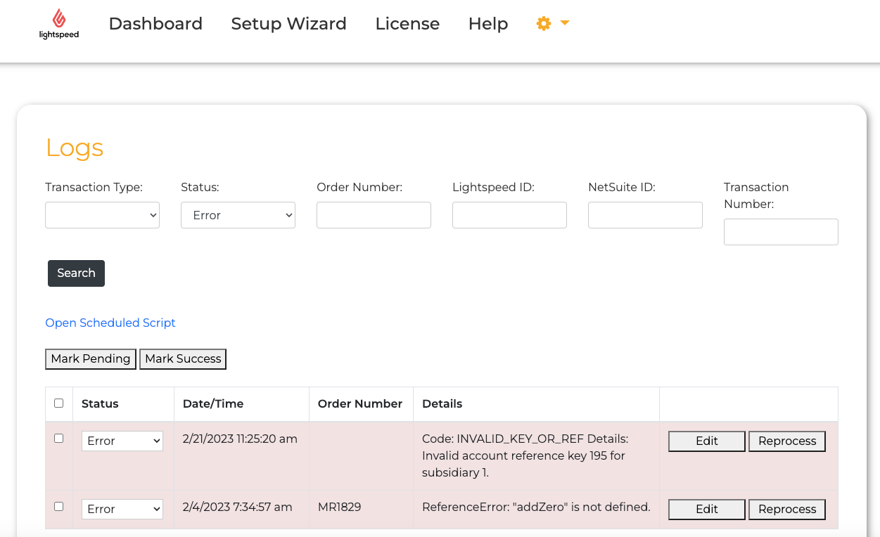 Lightspeed X-Series - IDC Dashboard Setup Guide